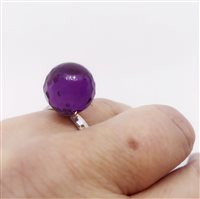 Anello Diadema Donna in Argento Ametista DIAD2 - DIAD2